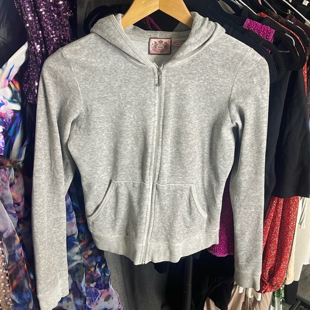 Juicy Couture Y2K Velour Zip Hoodie